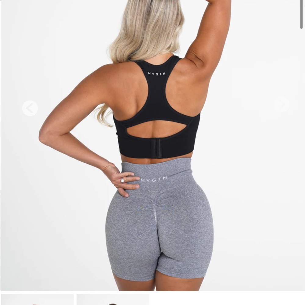 NVGTN Black Ignite Seamless Bra